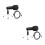 2Sets Black USB Microphone for Pc with Stand Noise Isolating Design 9