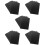 50Pcs Black Foam Board Sheets PVC Core for School Projects and Crafts 7
