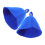 6Pcs Blue Wool Sauna Hats Practical Bath Accessories for Sauna Use 2