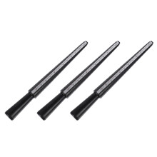 9Pcs Portable Black Ring Measuring Rod Plastic Finger Sizer Tool