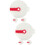 6Pcs PP Silicone Mixing Bowl Splash Guard Lid Multi Color Kitchen Use 9