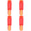 4Pcs Portable Red Plastic Alto Saxophone Replacement Mouthpiece Set 5