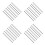 1200Pcs Light Grey Plastic Hole Plugs Cabinet Shelf Drill Hole Covers 7