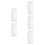 5Pcs Acrylic Wall Sign Holders for Office Clear Replaceable Plates 2