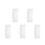 5Pcs Acrylic Wall Sign Holders for Office Clear Replaceable Plates 5