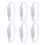 30Pcs White Flexible Plastic Infant Head and Arm Circumference Tape 2