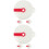 6Pcs PP Silicone Mixing Bowl Splash Guard Lid Multi Color Kitchen Use 7