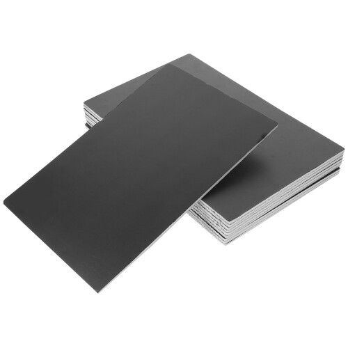 50Pcs Black Foam Board Sheets PVC Core for School Projects and Crafts 2