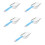 5Pcs Metal Cat Litter Scoop Large Capacity Multi- Cleaner 9