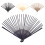 20Pcs Foldable Handheld Bamboo Fans for DIY Crafting and Dance Props 3