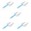 5Pcs Metal Cat Litter Scoop Large Capacity Multi- Cleaner 10