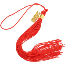 20Pcs Graduation Tassels Red Hat Pendants with 2023 Label for Students