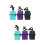 6Pcs Portable Plastic Case Compact Storage Box with Lanyard 9