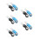 10Pcs Lightweight Aluminum Golf Green Fork Foldable Divot Fixer Tools 6