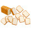 80Pcs Cute Toast Erasers Tpr Durable Drawing Accessories 1