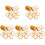 80Pcs Cute Toast Erasers Tpr Durable Drawing Accessories 5