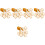 80Pcs Cute Toast Erasers Tpr Durable Drawing Accessories 7