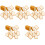 80Pcs Cute Toast Erasers Tpr Durable Drawing Accessories 6