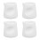 4Pcs Creative White Ceramic Mini Milk Pitchers for Coffee and Sauces 7