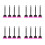16Pcs Lightweight Plastic Car Vinyl Wrap Squeegee Window Tint Tool 8