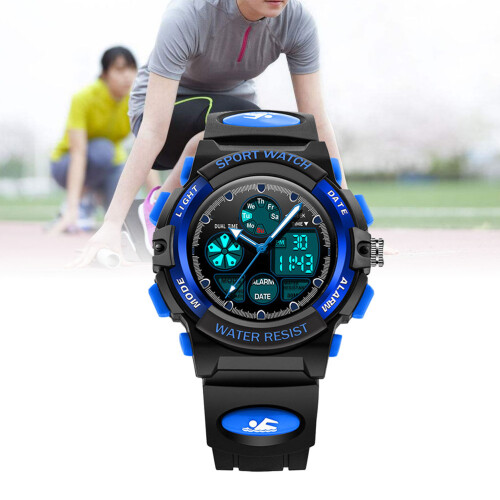 Kinderhorloge Waterdicht Met Stopwatch LED 1
