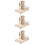 3Sets Mini Desktop Drill Press Wood DIY Kit for Accurate Projects 9
