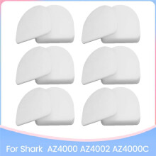 6 Filtres de Rechange en Mousse et Feutre pour Aspirateur Vertical pour Detect Pro Max AZ4000 AZ4002 AZ4000C