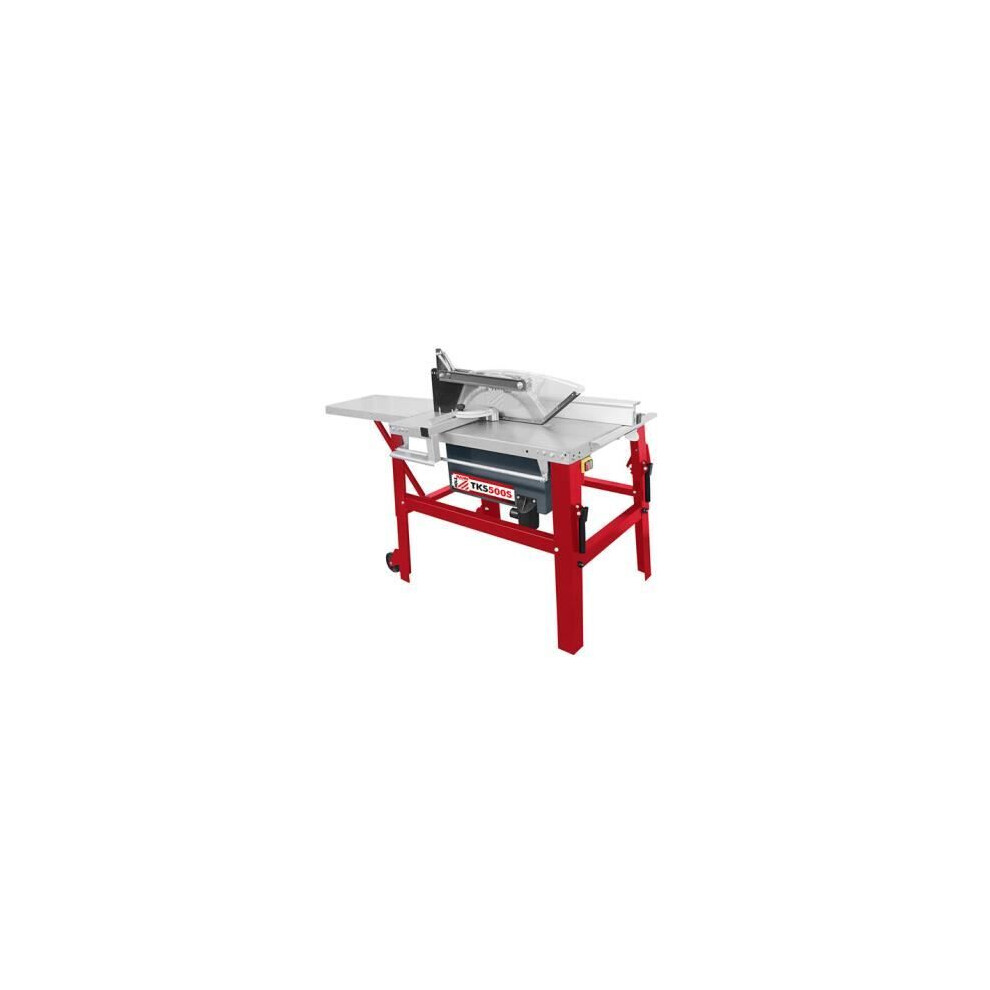 Holzmann Baukreissäge Tischkreissäge TKS500S 400V Querschneidlehe, Parallelansch - Image 8