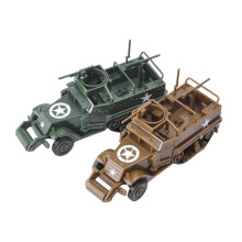 Armored Vehicle Toys Assembled Playset Restored Details 2 Pcs 1:72 for