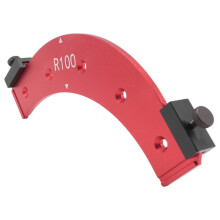 Inner/Outer Corner Large Arc Mold Electric Router Slotting Template Woodworking Curved Angle Chamfering Template Tools A