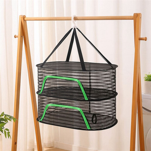 Fish Drying Net, Hangable Drying Net, Drying Rack Net Dryer,Fish Mesh Dry Net for Drying Fish Vegetable Fruit C 1