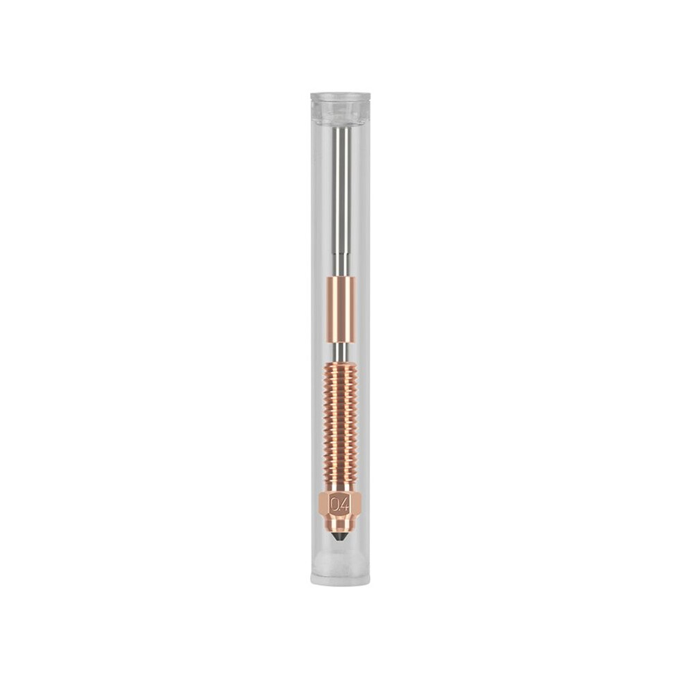 For K1c/K1 Max/-3 V3 Nozzle High Flow Bimetal Copper Titanium Nozzles All-In-One Quick-Swap Nozzle 0.4Mm 4713401148344