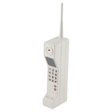 Combiné Téléphonique Sans Fil Rétro, Maquette de Vieux Téléphone Portable Rétro Vintage, Accessoires de Photographie de Simulation Rétro