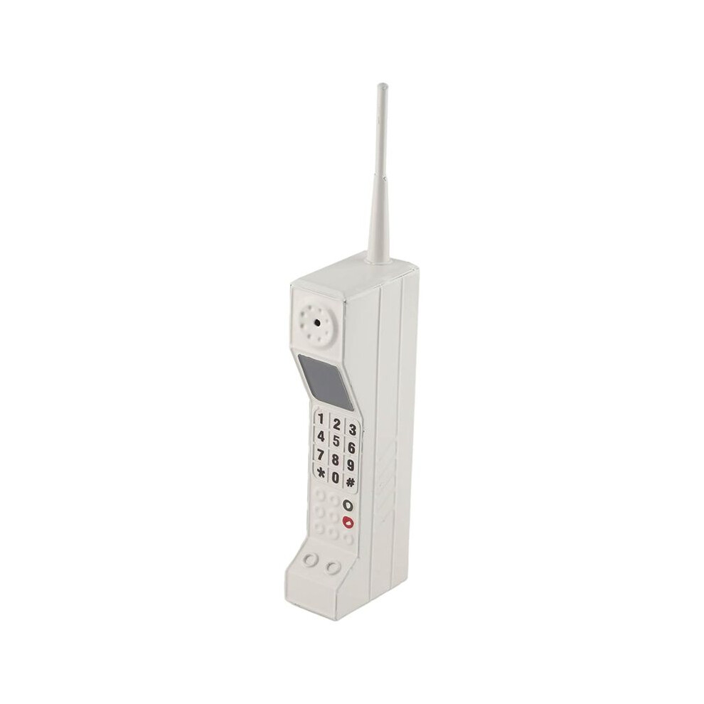 Retro Cordless Telephone Handset, Old Vintage Retro Mobile Phone Mockup, Retro Simulation Photography Props 6031320132403