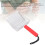 Red Cat Litter Scoop - Removable Handle, 304 SS 10