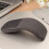 Portable Wireless Curved Touch Mouse Foldable Ultra-Thin Silent Ergonomic Computer Mouse for PC Laptops White 3