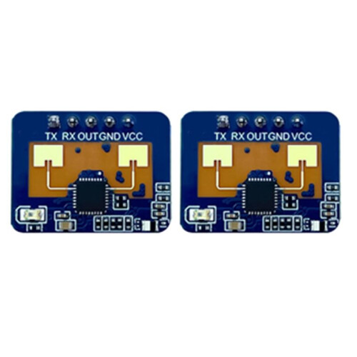 2Pcs 24G MmWave HLK-LD2410C Human Presence  Sensor Motion Detection Module
