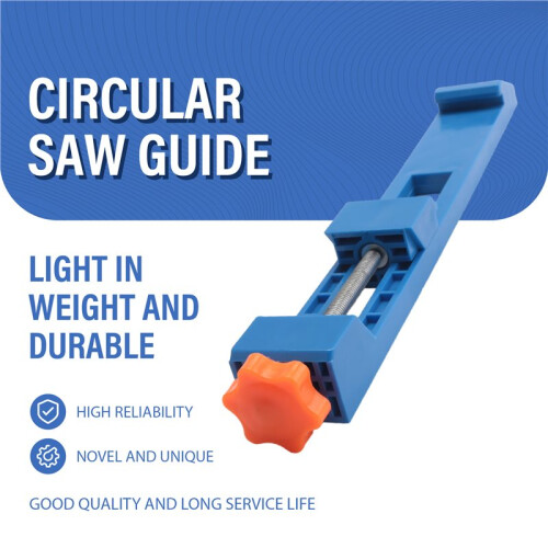Adjustable Cutting Machine Base Guide,Electric Circular Saw Milling Positioning Clamp, Precision Wood Cutting Guide 1Set 2
