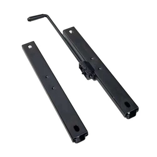 Single Lock Car  Slide Rail High Strength Adjustable  Slide Rail Assembly Kit for Loader Forklift Tractor A