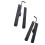 Single Lock Car  Slide Rail High Strength Adjustable  Slide Rail Assembly Kit for Loader Forklift Tractor A 3