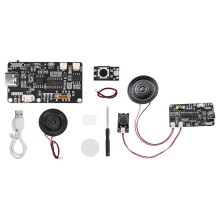 Recordable Sound Module with MP3 Download TYPE-C for Gift Box Christmas Birthday Card Music Cover Wall Without Battery