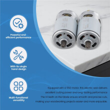 2XFür 4 Zoll 6 Zoll 8 Zoll Einhandsäge 550 Motor 21V 14 Zähne Lithium Elektrosäge Multifunktionssäge Ladesäge Motor