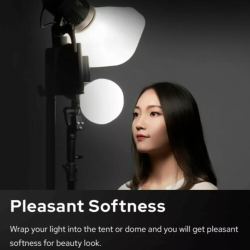 Diffuser Dome Softbox Kit Universal Adapter Ring for Camera Flash Speedlite Enhance Your Photography Lighting ML-CS1625