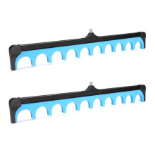 2Pcs 10-Hole Fishing Brackets Sea Poles EVA Universal -Bar Brackets Large Poles Chajia