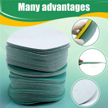 100Pcs 5Inch 120Grits Sanding Discs Wet Dry Polyester 125mm for Wood Metal Car Polishing Grinding