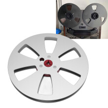 7 Zoll Aluminiumlegierungs-Leerbandrolle 1/4 Zoll Spule zum Spulentonlauf