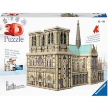 Puzzle 3D - RAVENSBURGER - Notre-Dame de Paris - Landschaft und Natur - 250-400 Teile - 12 Jahre