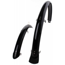 "Garde-lama fixo 28 mm 45 polegadas preto"