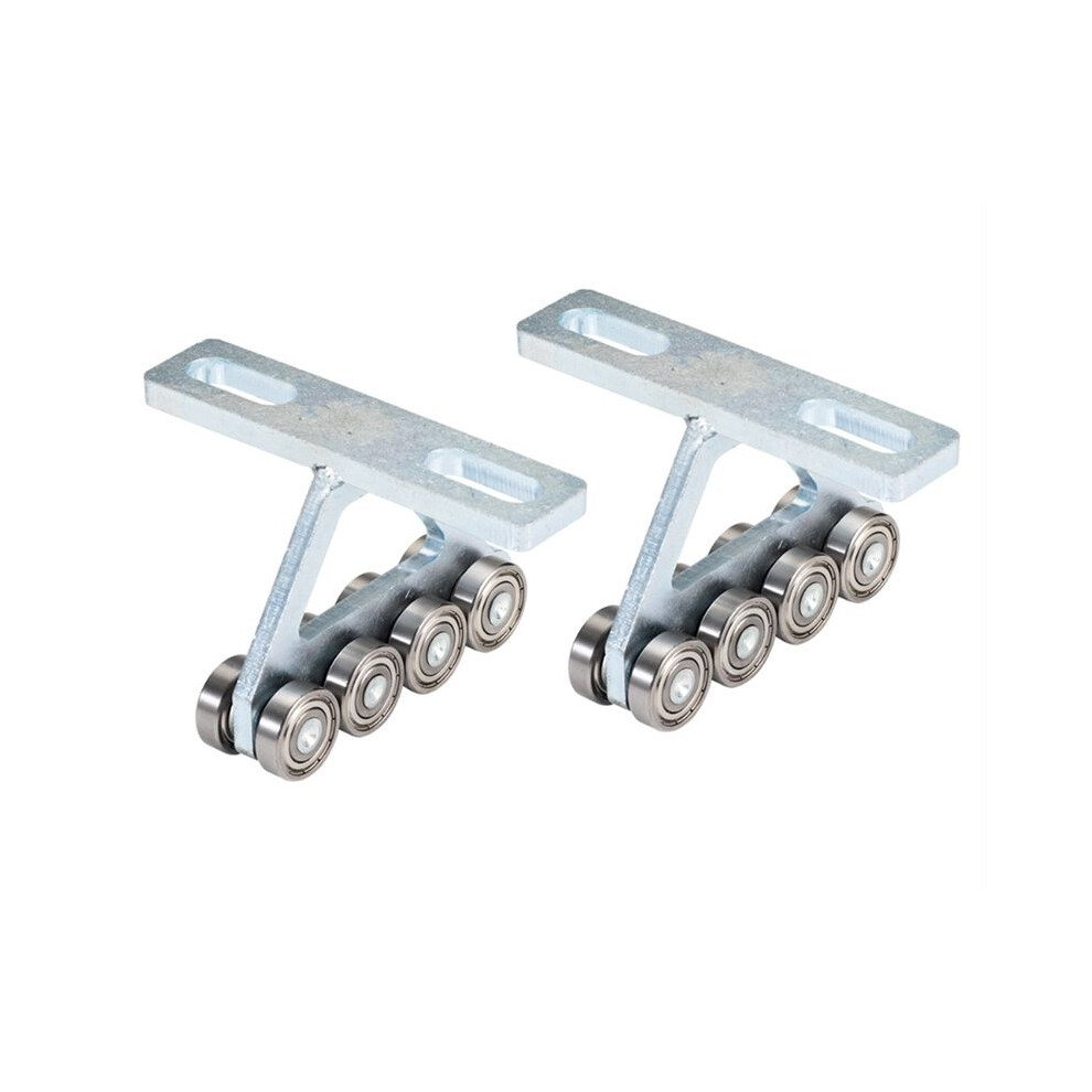 2Pcs Hoist Trolley For Pa200-1000 Electric Hoist, 8 Wheels Trolley Assembly For Unistrut 1-5/8Inch Strut Channels 6034275828384