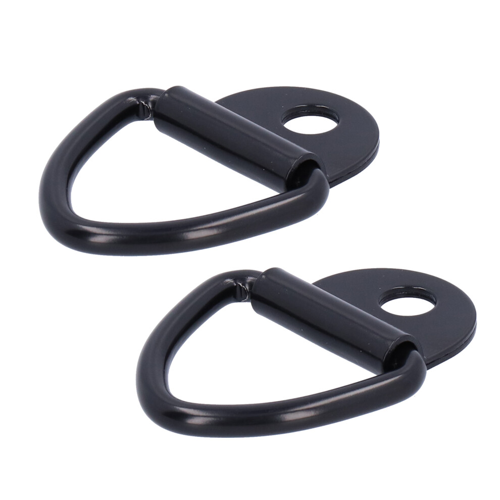 Cargo Tie Down Straps Bolt On Trailer Anchor Heavy Duty Steel Truck Bed Tie Down Anchors Fully Welded V Ring Noise And Swing Reduction Universal Fit 9049227941032